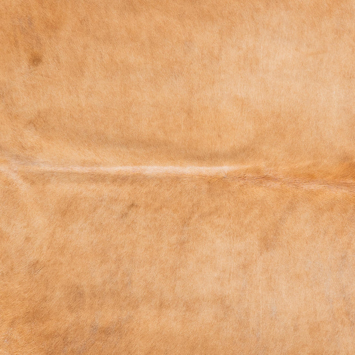 Brazilian Beige Cowhide Rug Size 7'6" L x 6'10" W 8589
