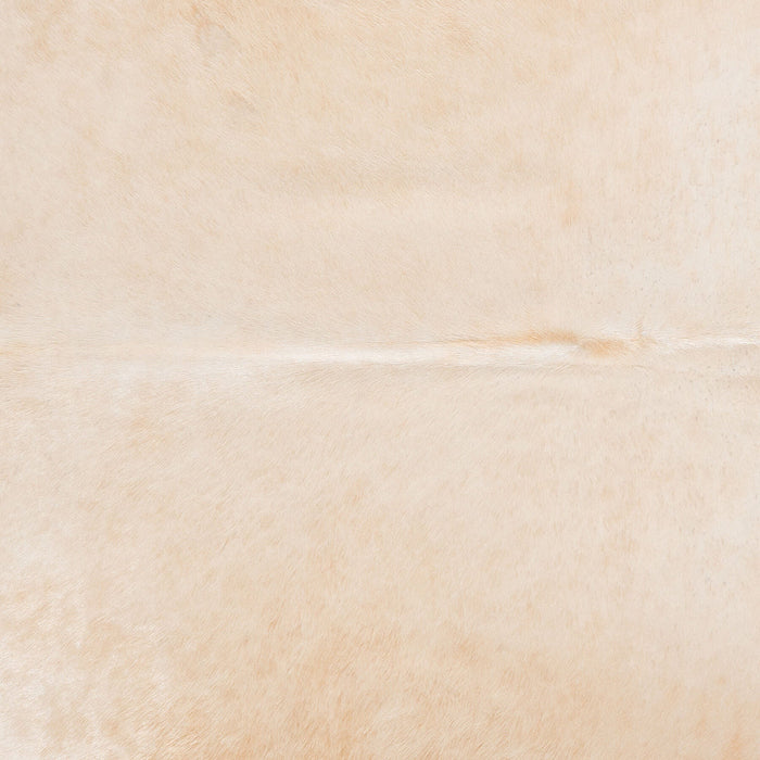 Brazilian Beige Cowhide Rug Size 8'0" L x 7'1" W 8593