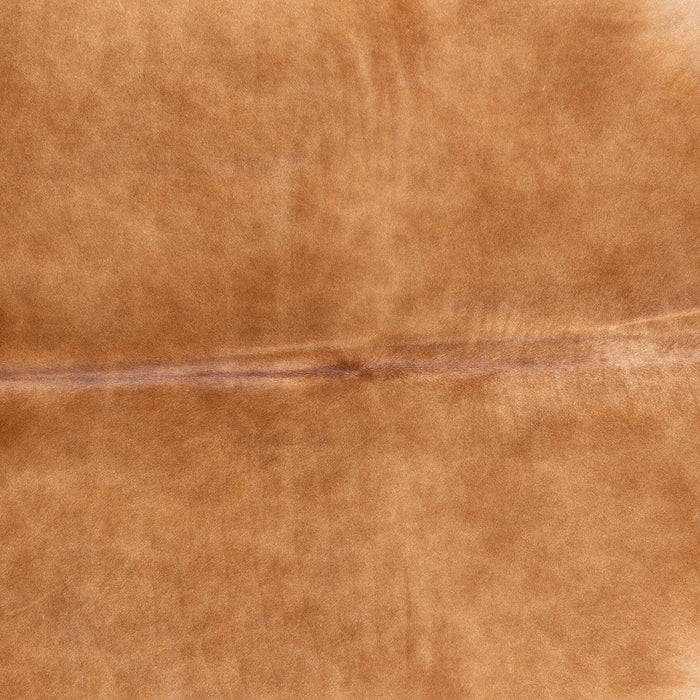 Brazilian Brown Cowhide Rug Size 7'11" L x 6'11" W 8605