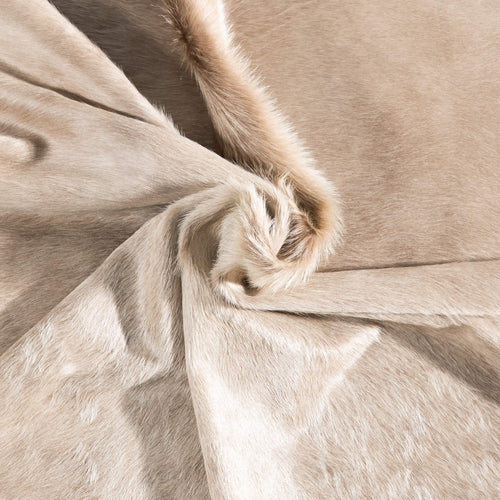 Brazilian Champagne Cowhide Rug Size 7'6" L x 7'3" W 8692