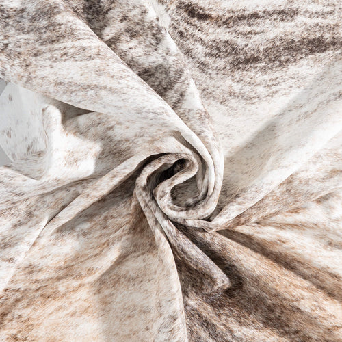 Brazilian Light Grey Brindle Cowhide Rug Size 7'0" L x 7'0" W 8767