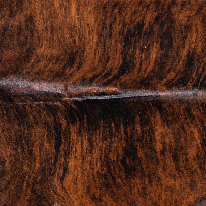 Brazilian Brindle Cowhide Rug Size 7'2" L x 6'8" W 8792