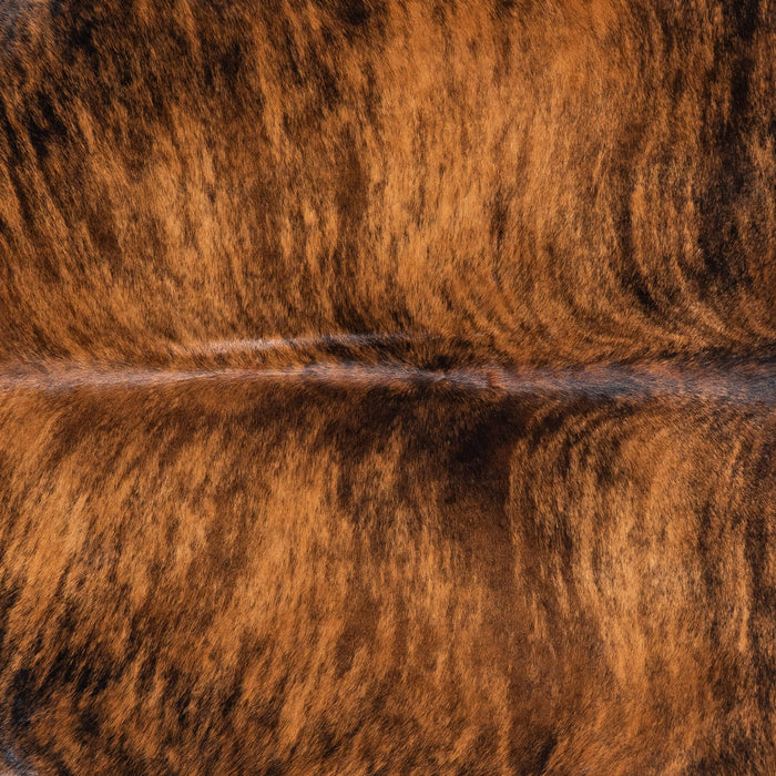 Brazilian Brindle Cowhide Rug Size 7'11" L x 7'2" W 8814