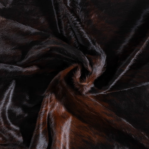 Brazilian Dark Brindle Cowhide Rug Size 8'0" L x 7'3" W 8816
