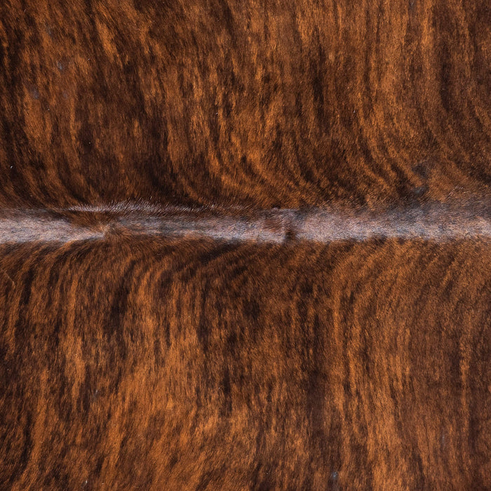 Brazilian Brindle Cowhide Rug Size 6'10" L x 6'1" W 8822