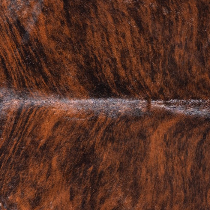 Brazilian Brindle Cowhide Rug Size 7'4" L x 6'8" W 8828