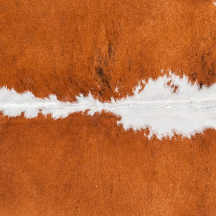 Brazilian Hereford Cowhide Rug Size 7'7" L x 6'11" W 8831
