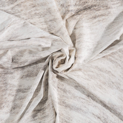 Brazilian Light Grey Brindle Cowhide Rug Size 7'8" L x 7'6" W 8866