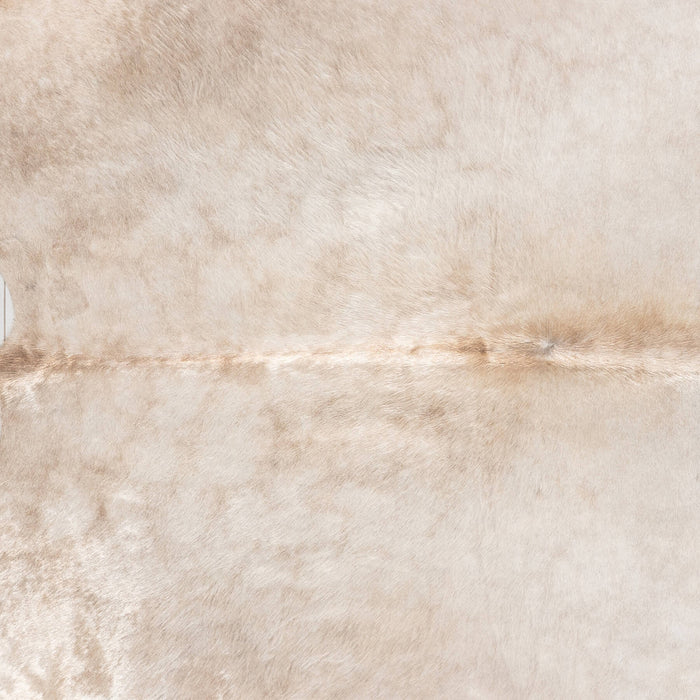 Brazilian Champagne Cowhide Rug Size 7'9" L x 7'3" W 8933