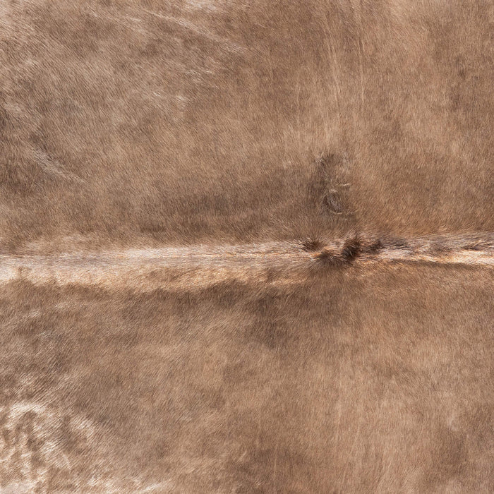 Brazilian Beige Cowhide Rug Size 7'4" L x 6'8" W 8947