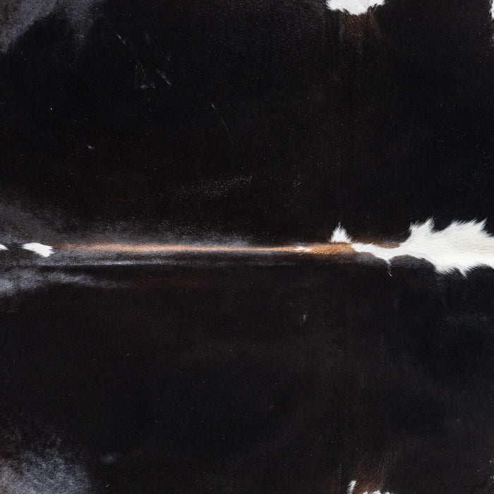Brazilian Black and White Cowhide Rug Size 8'6" L x 7'11" W 8985