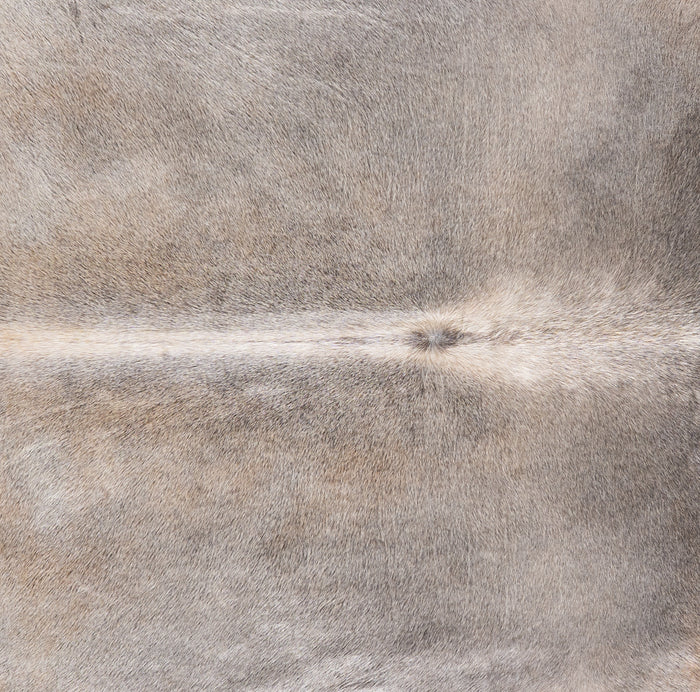 Brazilian Grey Palomino Cowhide Rug Size 8'4" L x 7'6" W 6191