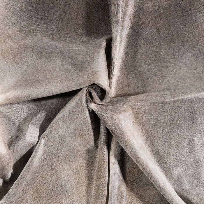 Brazilian Grey Palomino Cowhide Rug Size 8'4" L x 7'6" W 6191