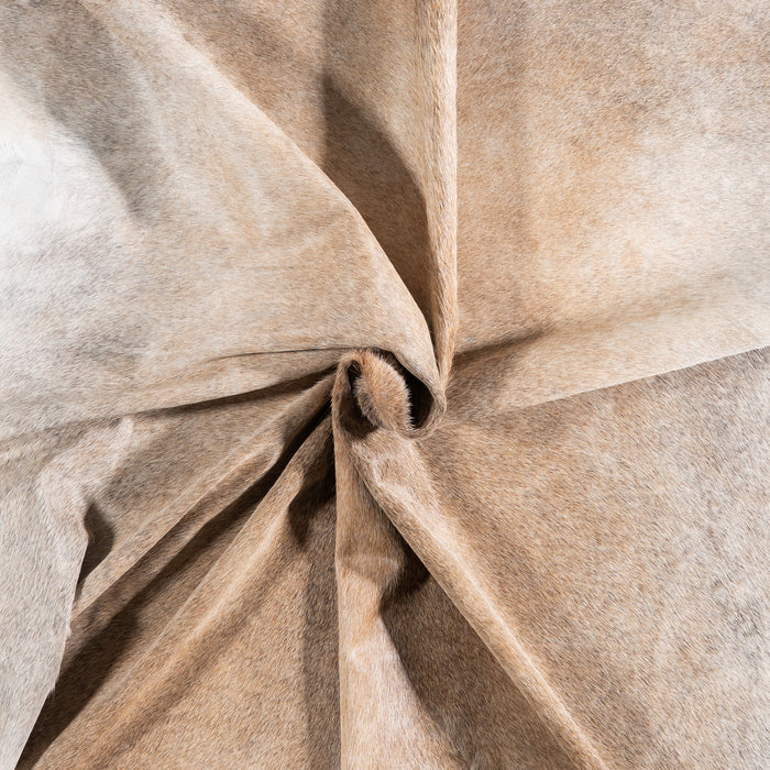 Brazilian Grey Palomino Cowhide Rug Size 7'11" L x 7'2" W 6192