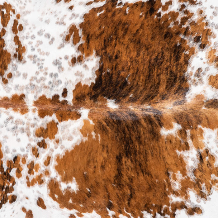 Tricolor Cowhide Rug Size 7'9" L x 6'10" W 9260