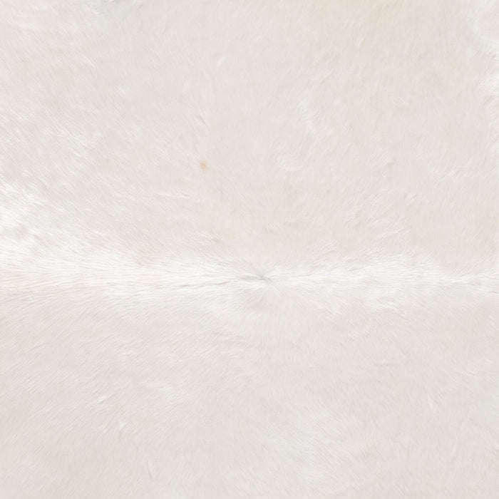 Brazilian White Cowhide Rug Size 8'2" L x 6'10" W 9293