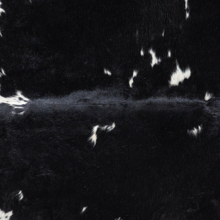 Black and White Cowhide Rug Size 7'11" L x 6'9" W 9318