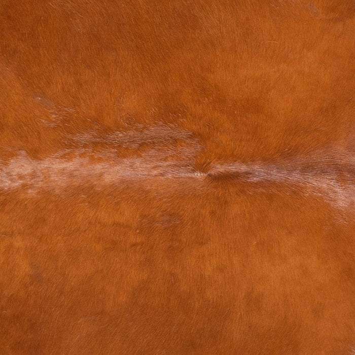 Brazilian Brown Cowhide Rug Size 7'11" L x 6'10" W 9329