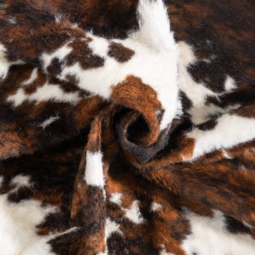 Tricolor Cowhide Rug Size 6'6" L x 6'3" W 9361