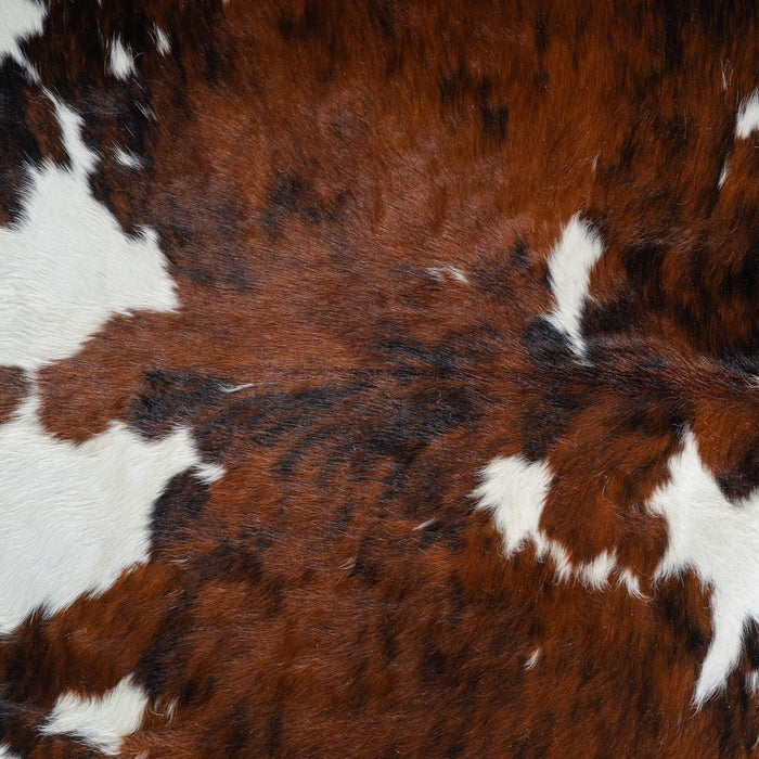 Tricolor Cowhide Rug Size 6'9" L x 6'4" W 9505