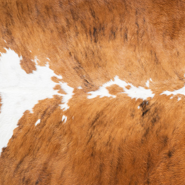 Tricolor Cowhide Rug Size 7'9" L x 6'11" W 9518