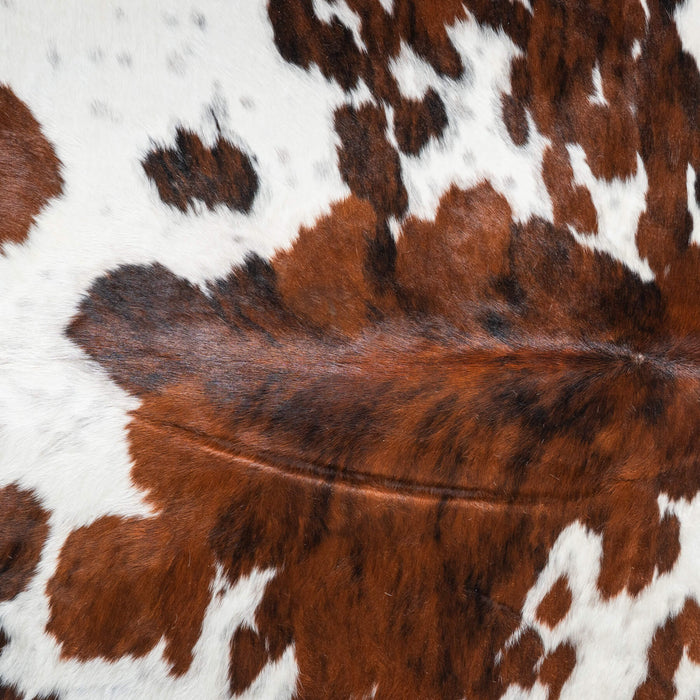 Tricolor Cowhide Rug Size 7'5" L x 7'3" W 9526