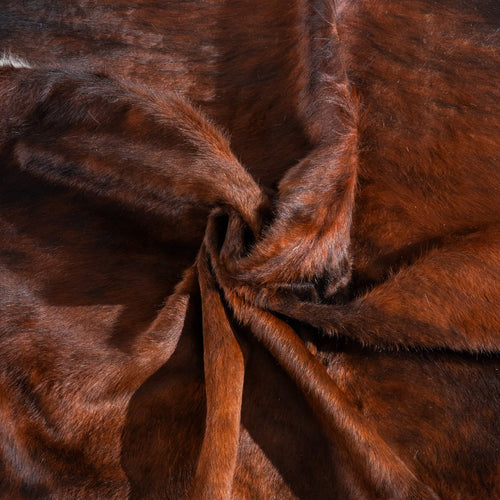 Brindle Cowhide Rug Size 6'11" L x 6'2" W 9561