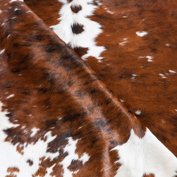 Tricolor Cowhide Rug Size 6'11" L x 6'5" W 9631