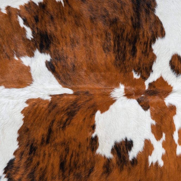 Tricolor Cowhide Rug Size 6'5" L x 5'11" W 9673