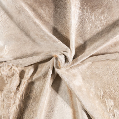 Brazilian Champagne Cowhide Rug Size 7'6" L x 6'9" W 6199