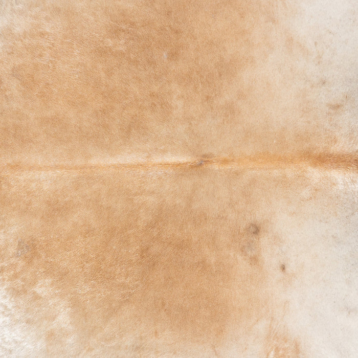 Brazilian Beige Cowhide Rug Size 7'10" L x 7'3" W 9915