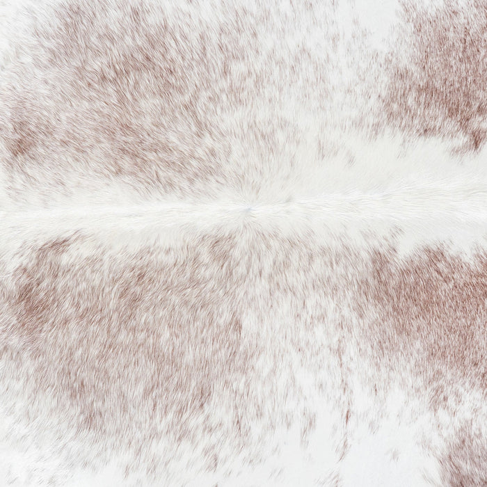Brazilian Brown Salt and Pepper Cowhide Rug Size 6'11" L x 6'11" W 9919