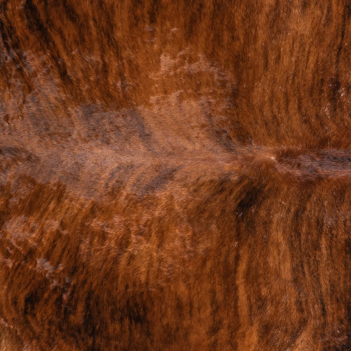 Brazilian Brindle Cowhide Rug Size 7'5" L x 6'8" W 9940