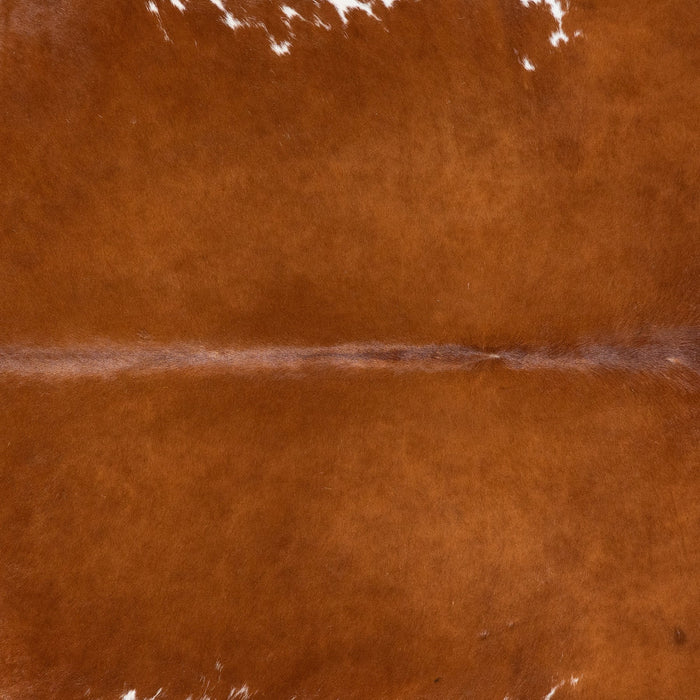 Brazilian Brown and White Cowhide Rug Size 8'3" L x 7'6" W 9950