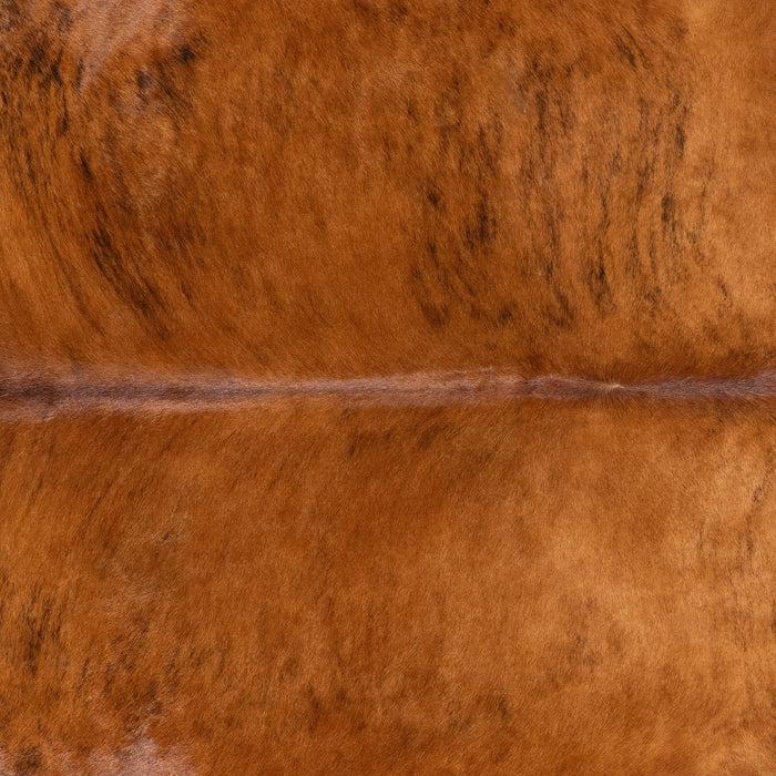 Brazilian Brindle Cowhide Rug Size 7'5" L x 6'11" W 9958