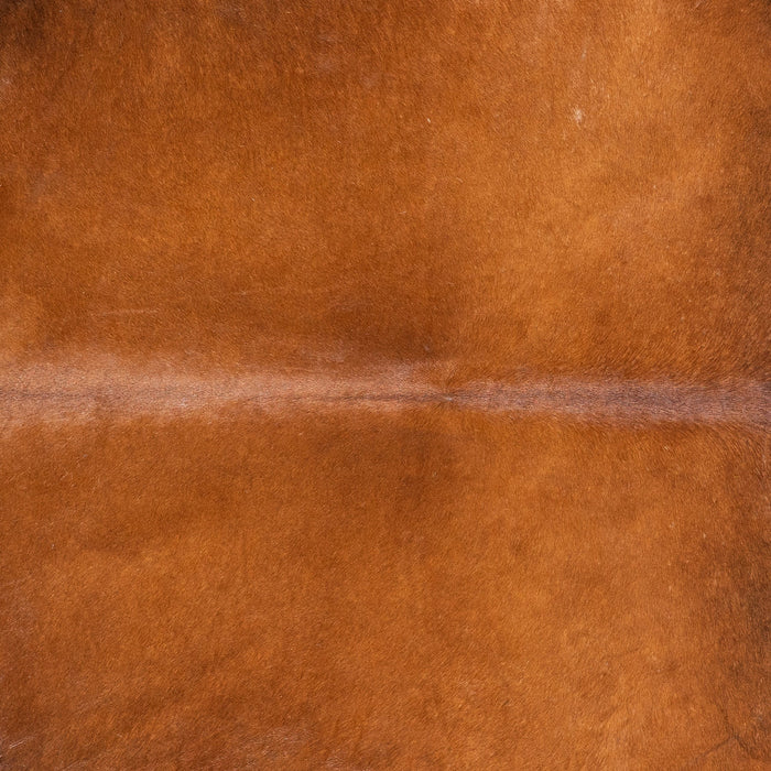 Brazilian Mahogany Cowhide Rug Size 7'9" L x 7'2" W 9987