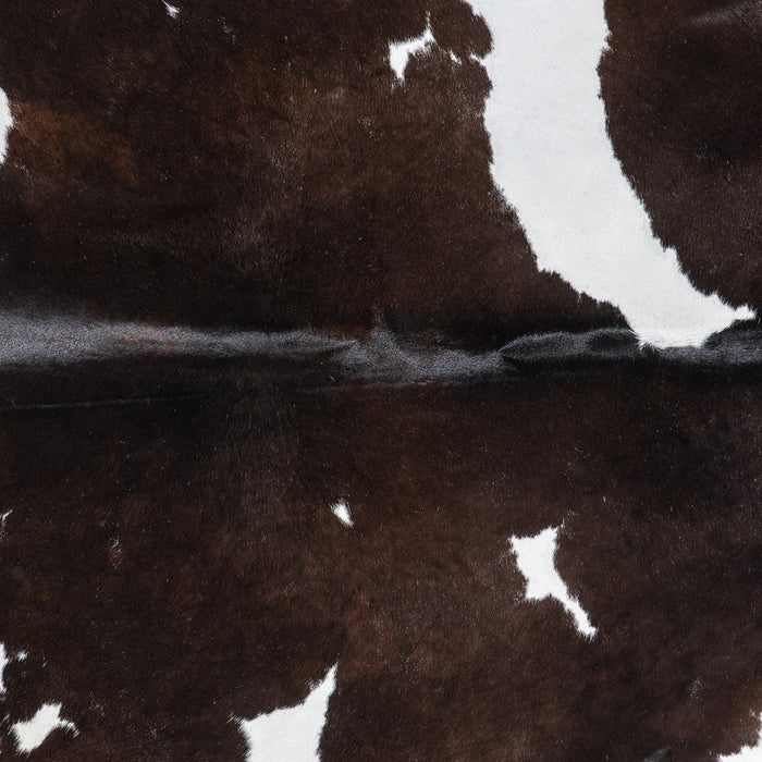 Brazilian Black and White Cowhide Rug Size 8'1" L x 6'5" W 9997