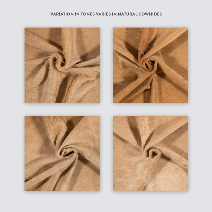 Palomino Brazilian Cowhide Rug: LARGE