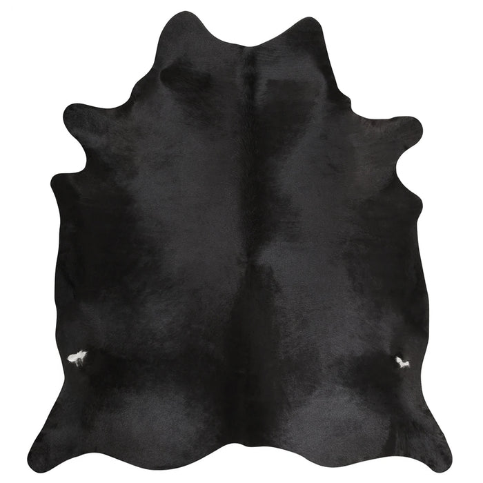 Black Brazilian Cowhide Rug: LARGE