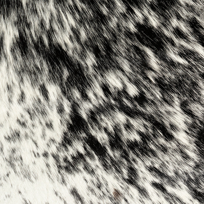Cowhide Rug Swatch 5|Choose Your Color:Black Speckled