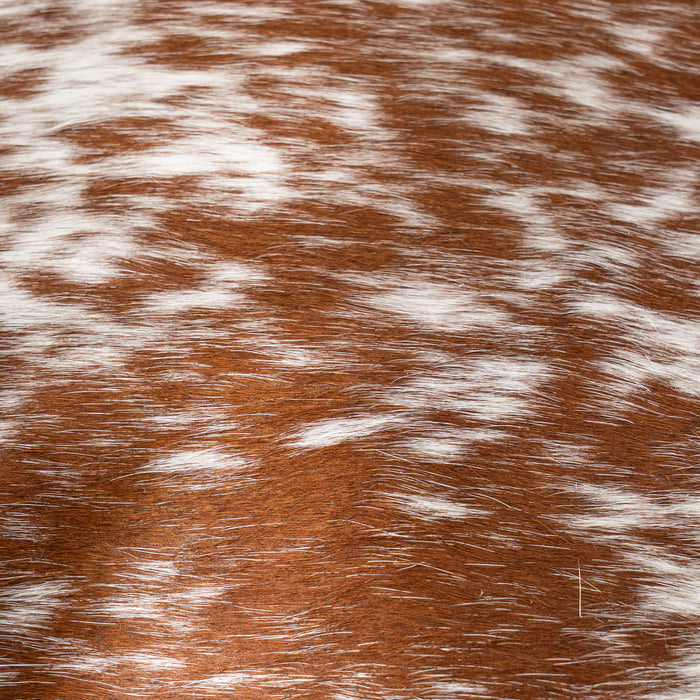 Brown Salt and Pepper Cowhide Pillow