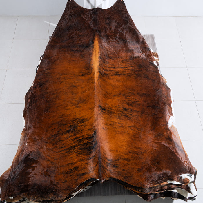 Brindle Cowhide Rug Size 8'9" L x 8'1" W 5001