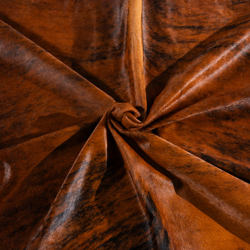 Brindle Cowhide Rug Size 8'9" L x 8'1" W 5001