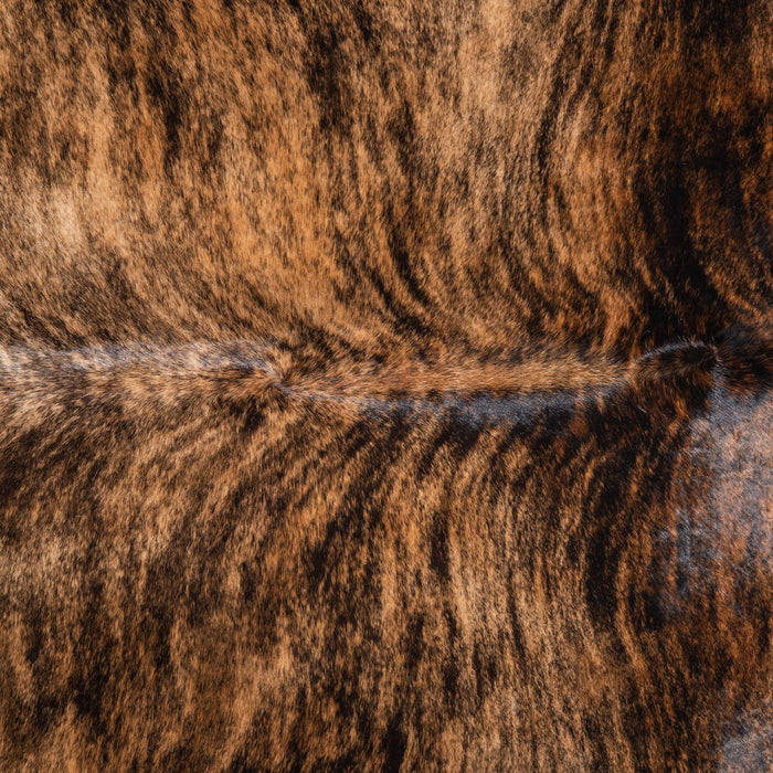 Brindle Cowhide Rug Size 7'11" L x 7'3" W 6401