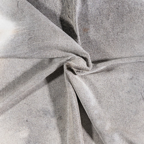 Brazilian Grey Cowhide Rug Size 6'7" L x 6'2" W 4807