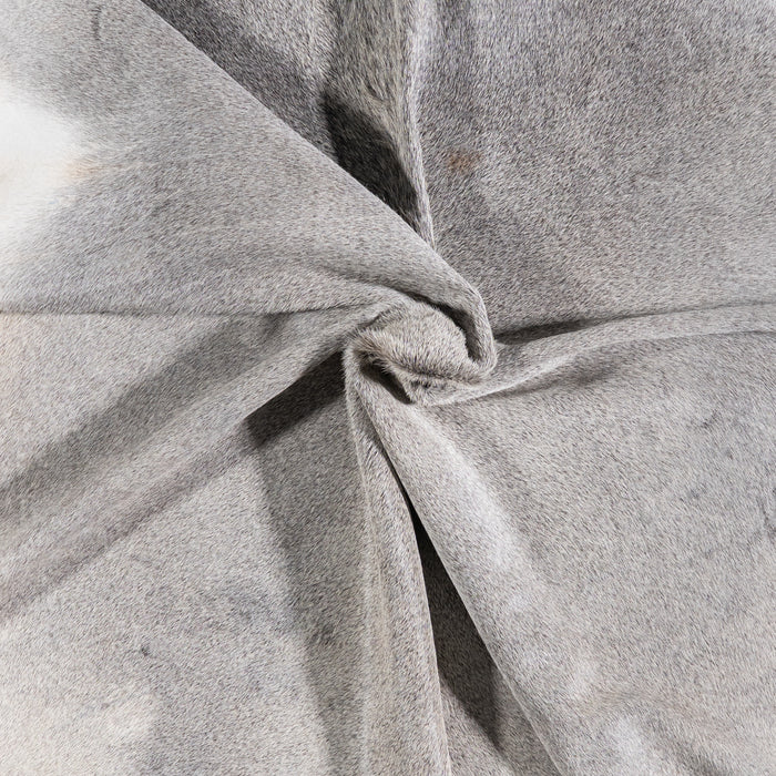 Brazilian Grey Cowhide Rug Size 6'7" L x 6'2" W 4807