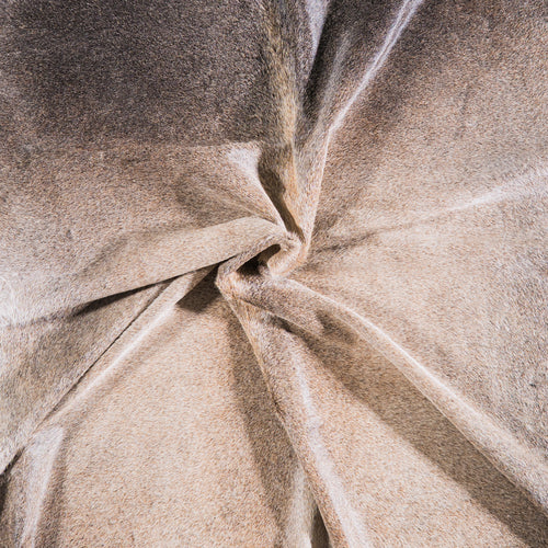 Brazilian Grey Palomino Cowhide Rug Size 7'10" L x 6'5" W 5117