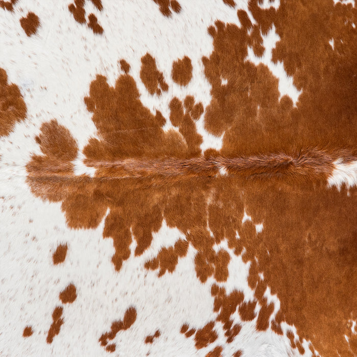 Brazilian Brown Salt and Pepper Cowhide Rug Size 8'9" L x 7'4" W 5324