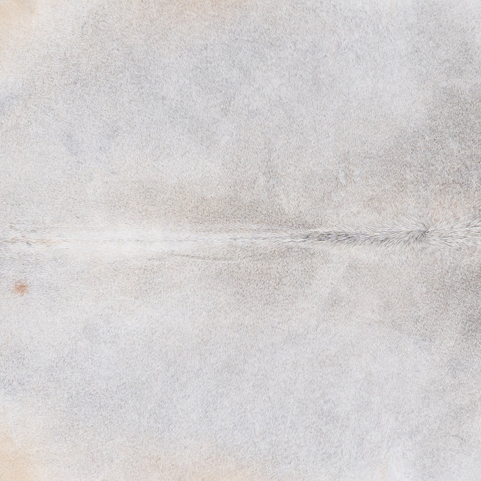 Brazilian Grey Palomino Cowhide Rug Size 7'5" L x 6'11" W 4520