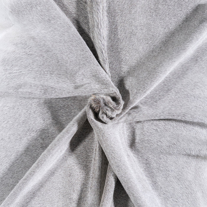 Brazilian Grey Cowhide Rug Size 7'7" L x 6'8" W 4826